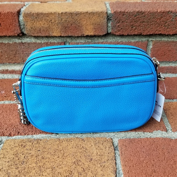 Coach Rainbow Web Bag Charm + Isla Chain Crossbody - Picture 4 of 8